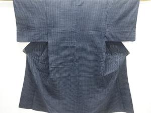 アンティーク　木綿本場久留米書生絣男物着物